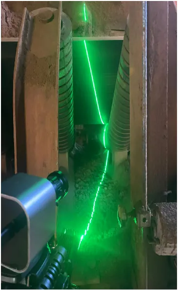 Material conveyor belt Tear monitoring application scene